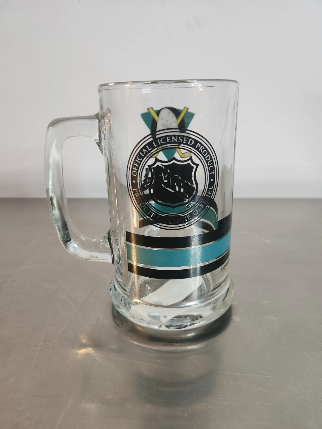 Mighty Ducks Glass Mug NHL 1993 - photo 2