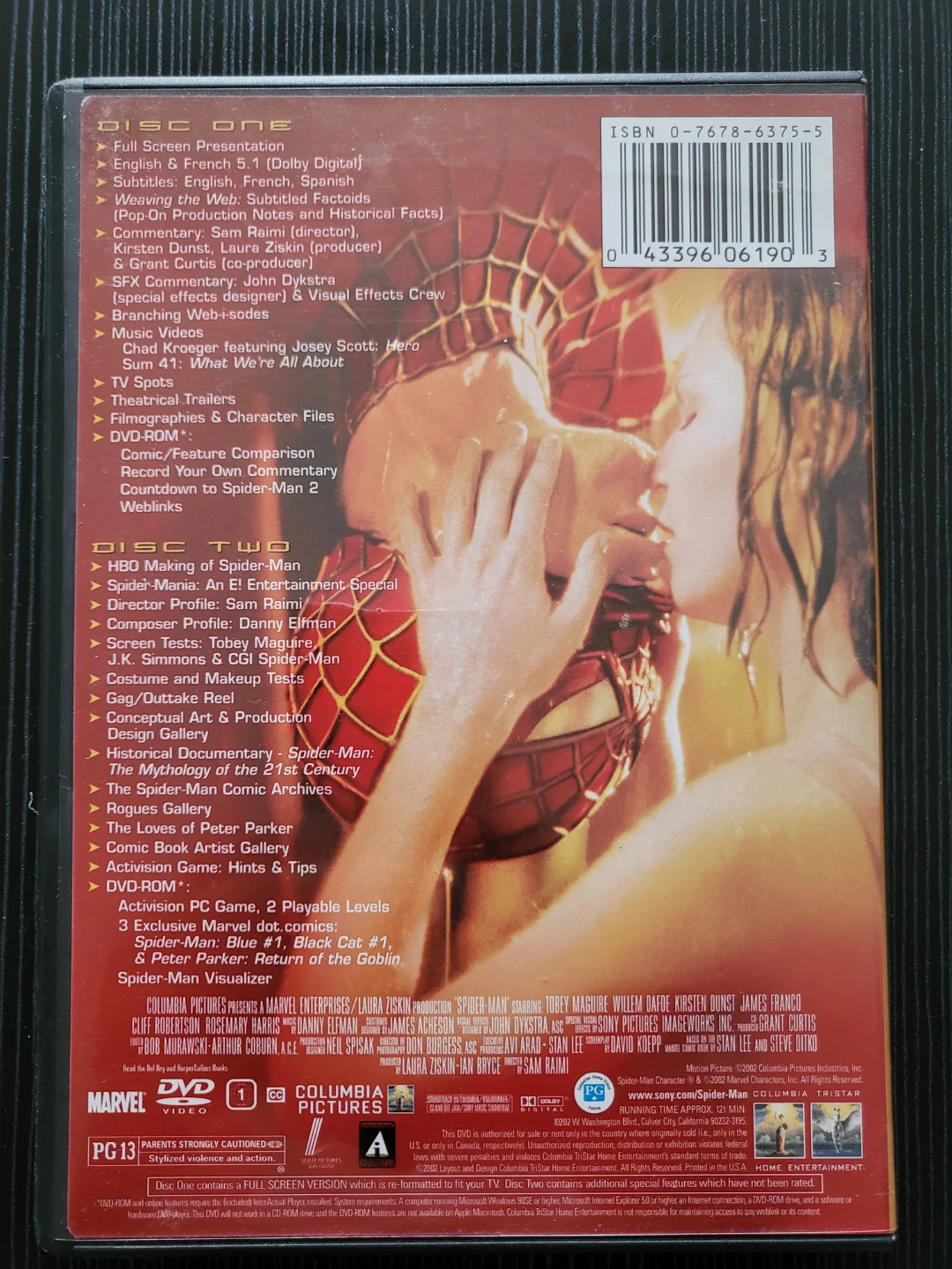 Spider-Man Special Edition DVD - photo 2