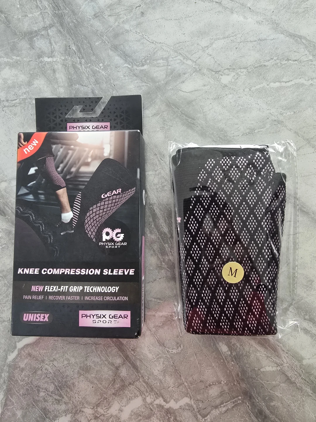 Medium-Physix Gear Knee Braces for Women & Men - Best Compress - photo 2