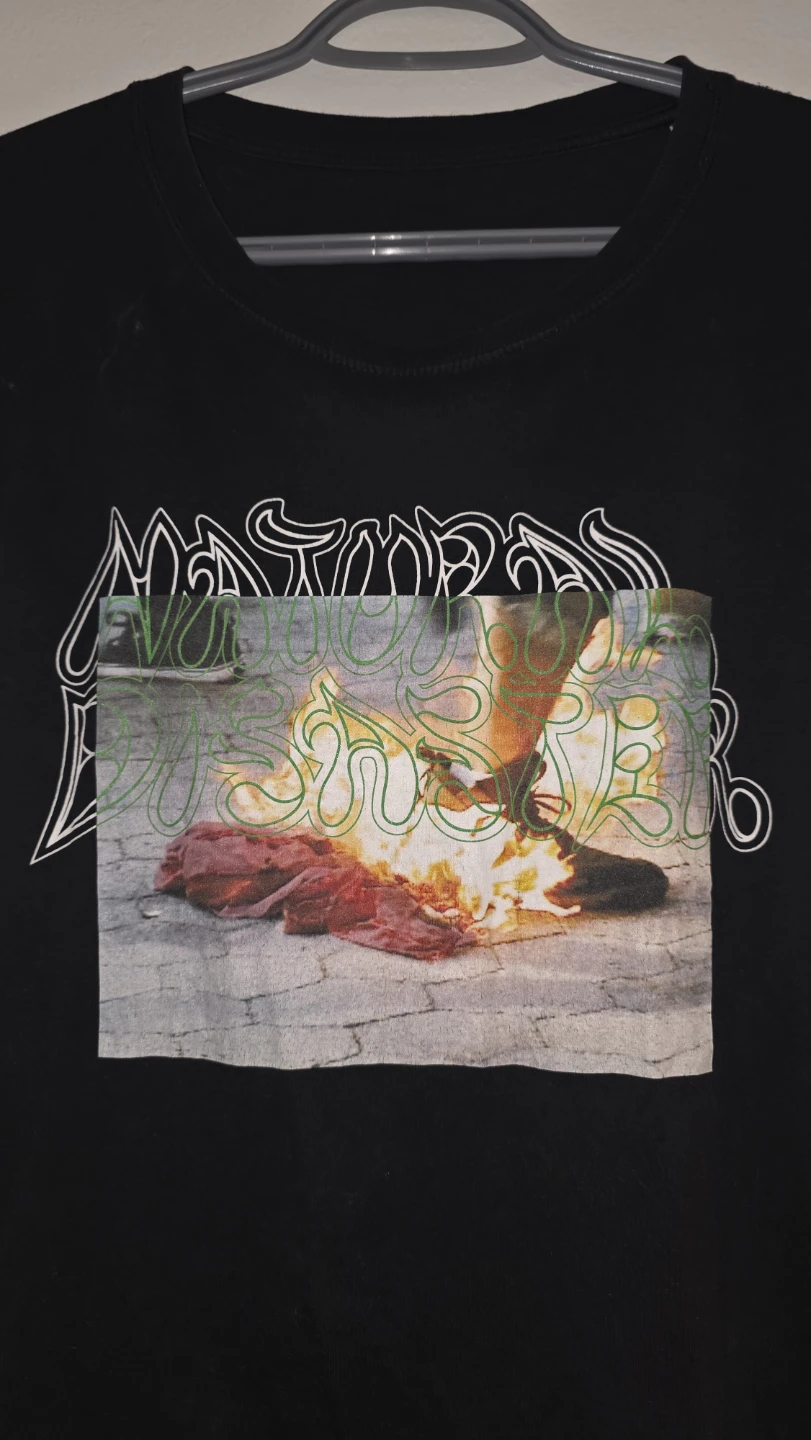 Heron Preston x Sami Miro Natural Disaster Tee Black SS20 🏆 - photo 5