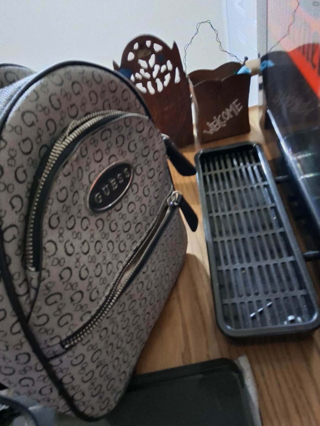 Guess GG Monogram Backpack - photo 3