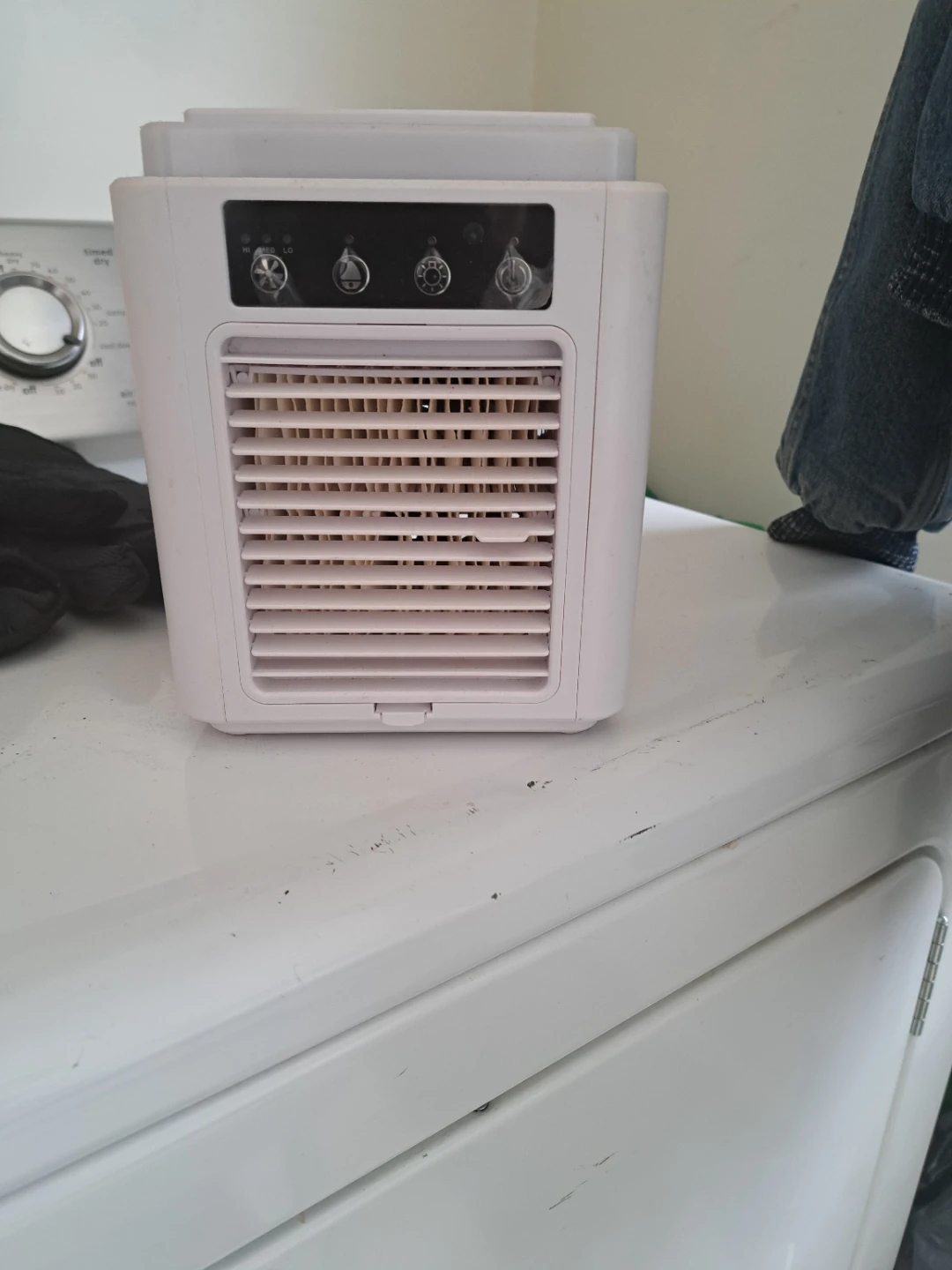 White Portable Air Cooler Fan