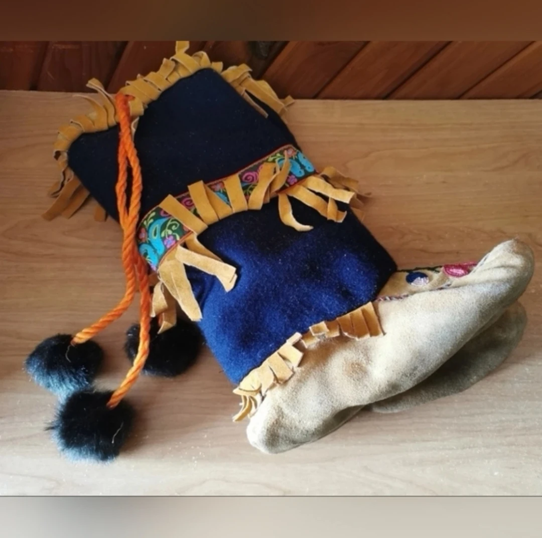 Vintage Beaded Moccasins - photo 4