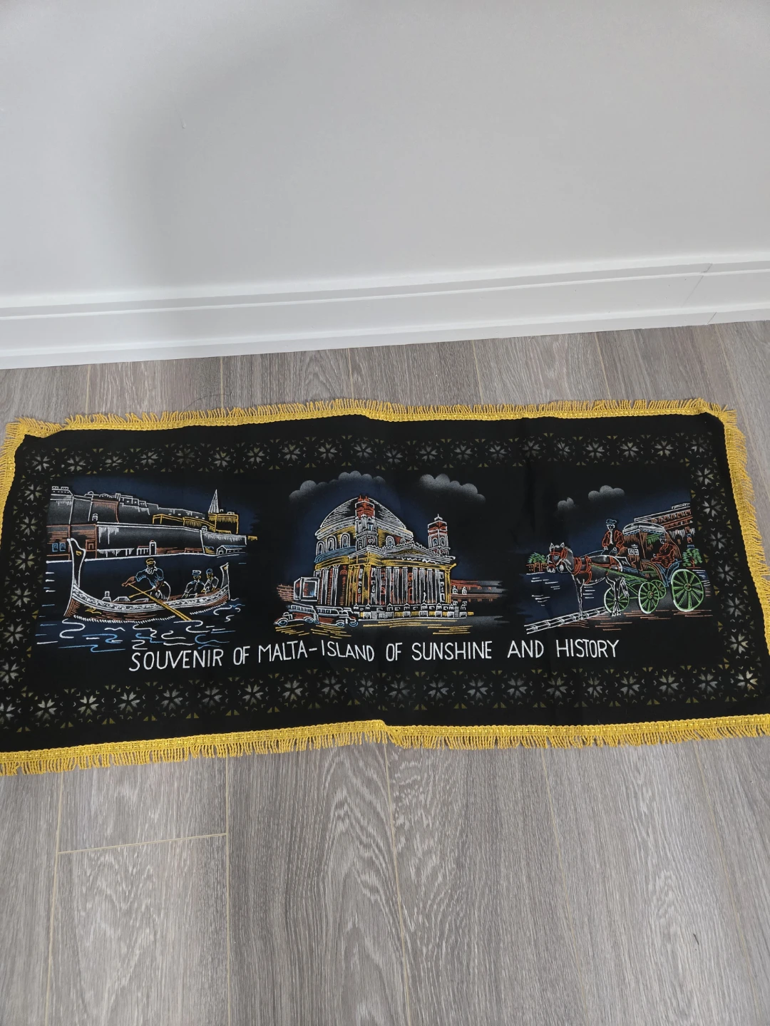 Souvenir of Malta Tapestry Wall Hanging