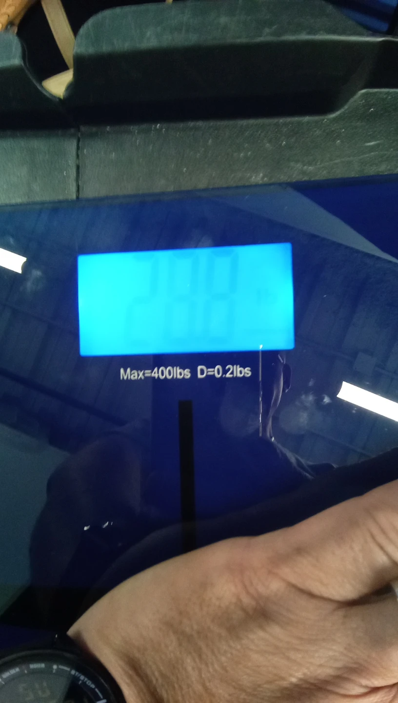 Digital Bathroom Scale - Blue Glass - photo 2