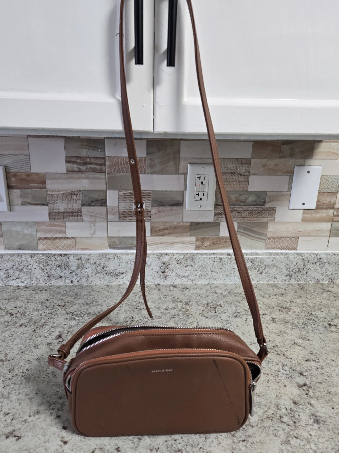 Matt & Nat Brown Crossbody Bag