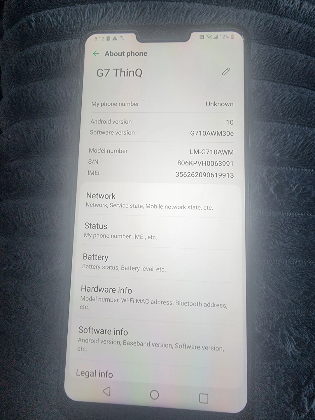 LG G7 Thing, LG TONE earbuds, Fitbit - photo 2