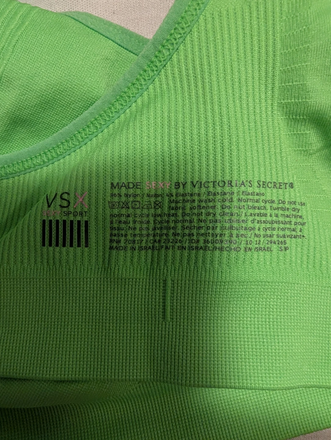 Victoria's Secret Sport Sports Bra - Lime Green - photo 5