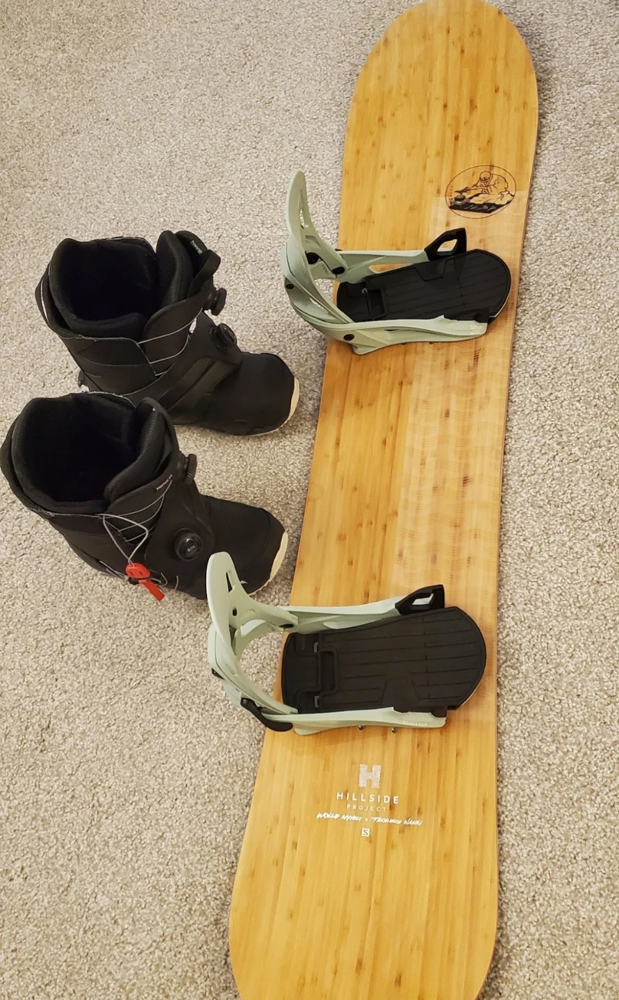 Salomon Snowboard Boots & Burton Snowboard Bindings - photo 2