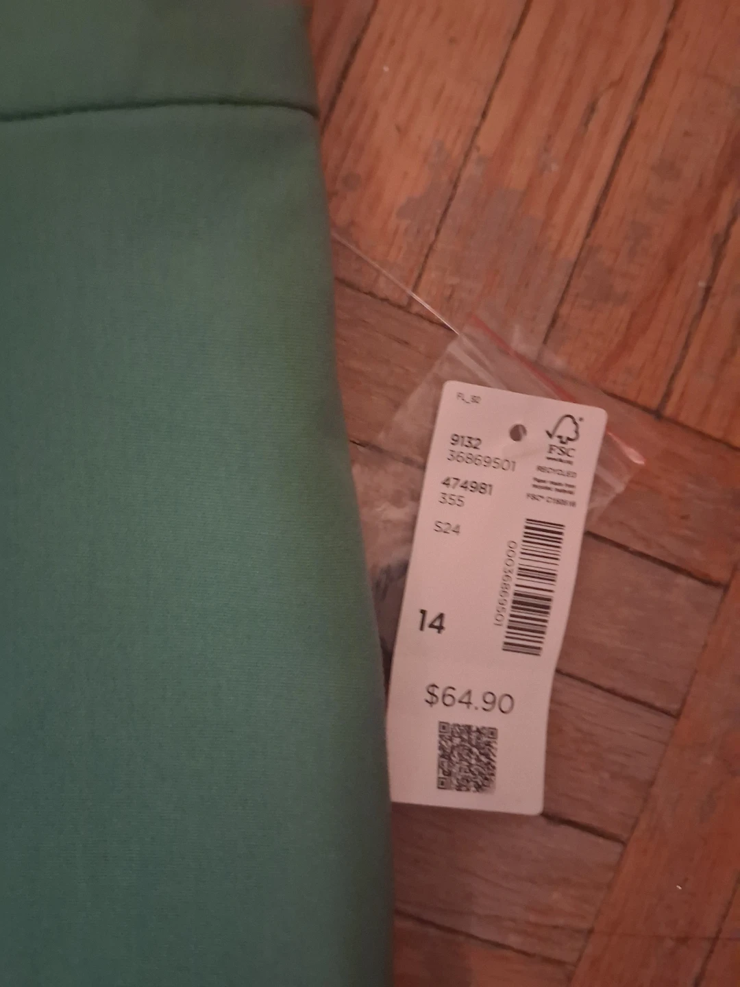 Reitmans Women's Green Wide-Leg Pants Size 14 - photo 4