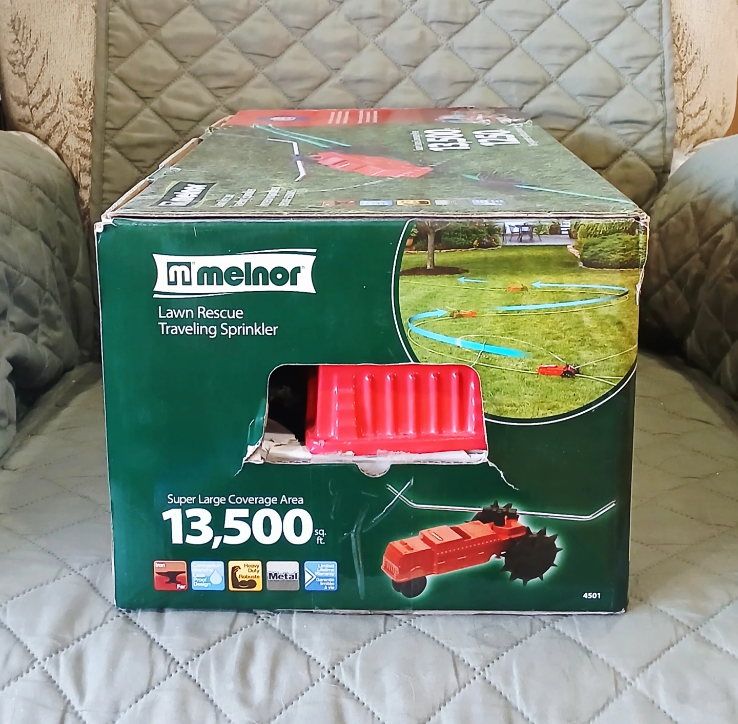 Melnor Lawn Rescue Traveling Sprinkler - NEW! - photo 4