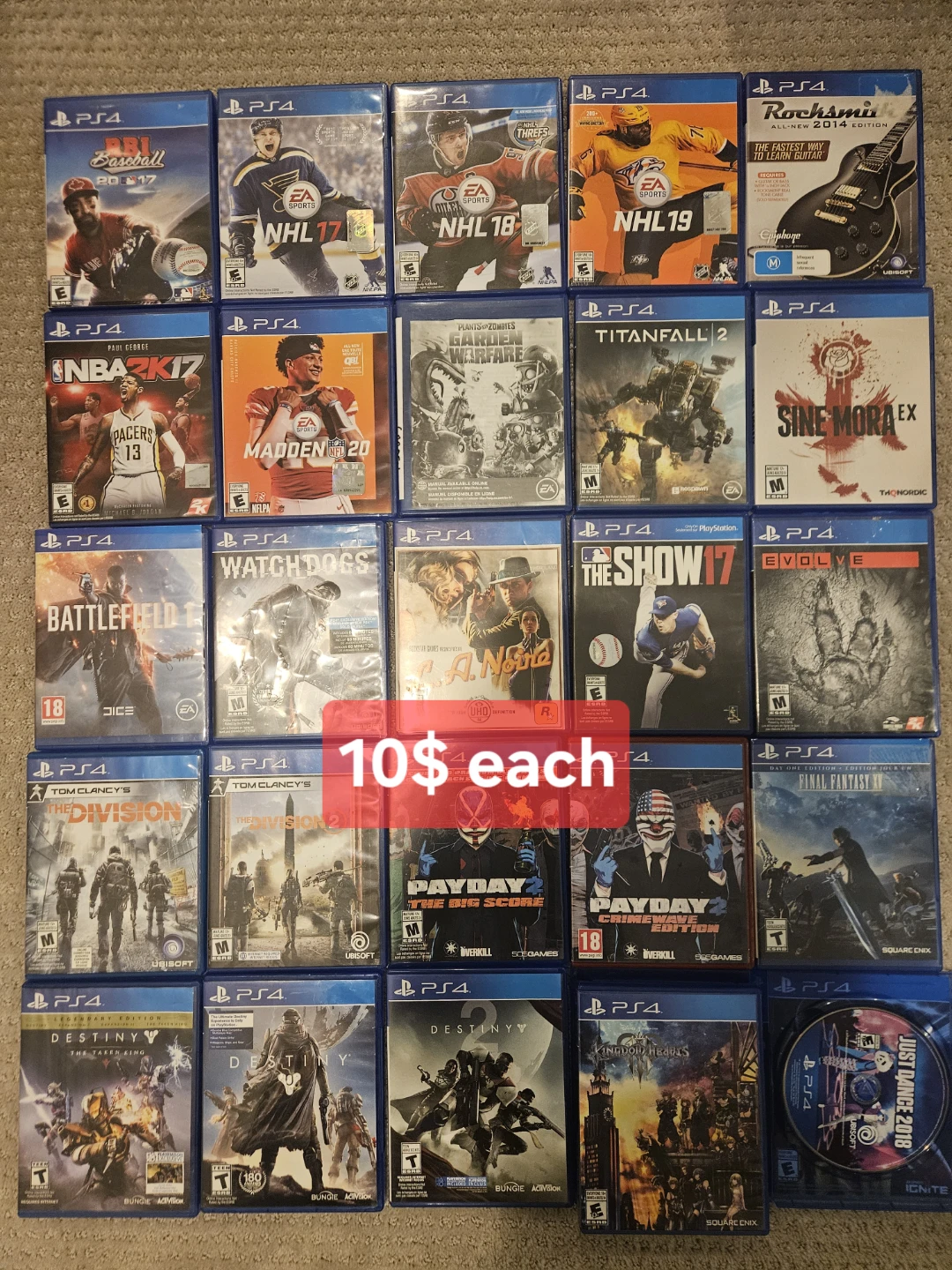🎮 PS4 Games — HUGE COLLECTION! Over 100 Titles! 🎮 - photo 2