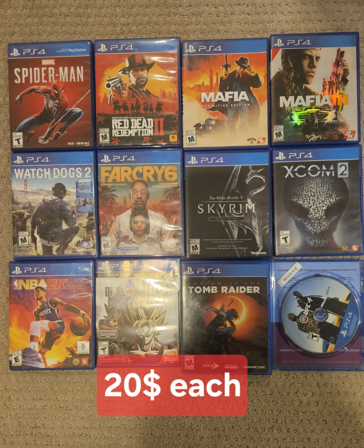 🎮 PS4 Games — HUGE COLLECTION! Over 100 Titles! 🎮 - photo 4