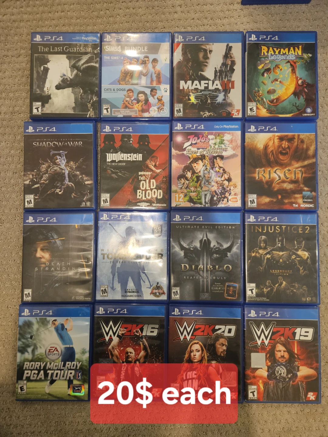 🎮 PS4 Games — HUGE COLLECTION! Over 100 Titles! 🎮 - photo 5