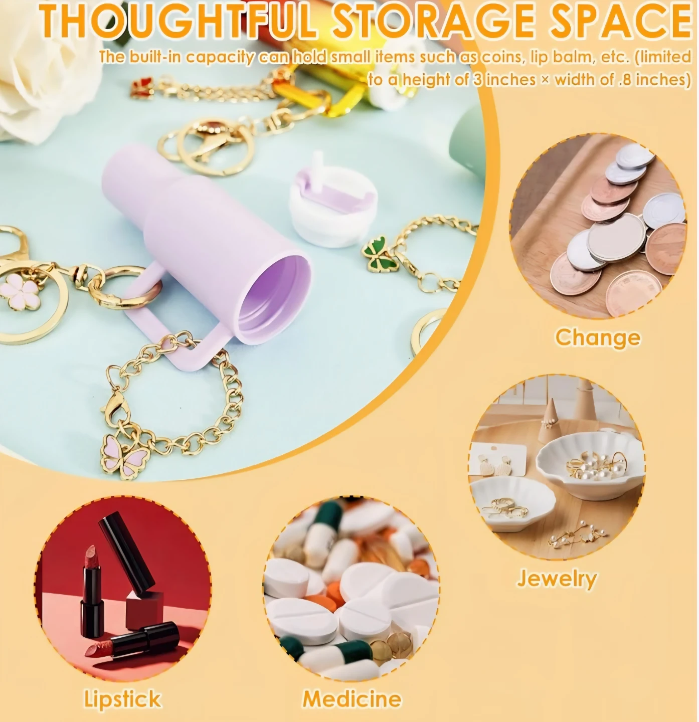 Mini Tumbler Keychains - photo 3
