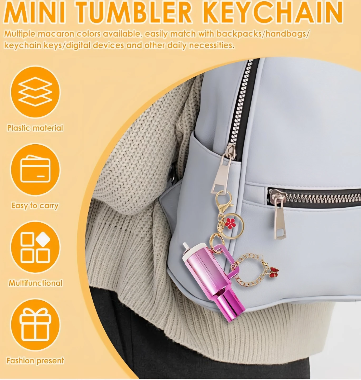 Mini Tumbler Keychains - photo 5