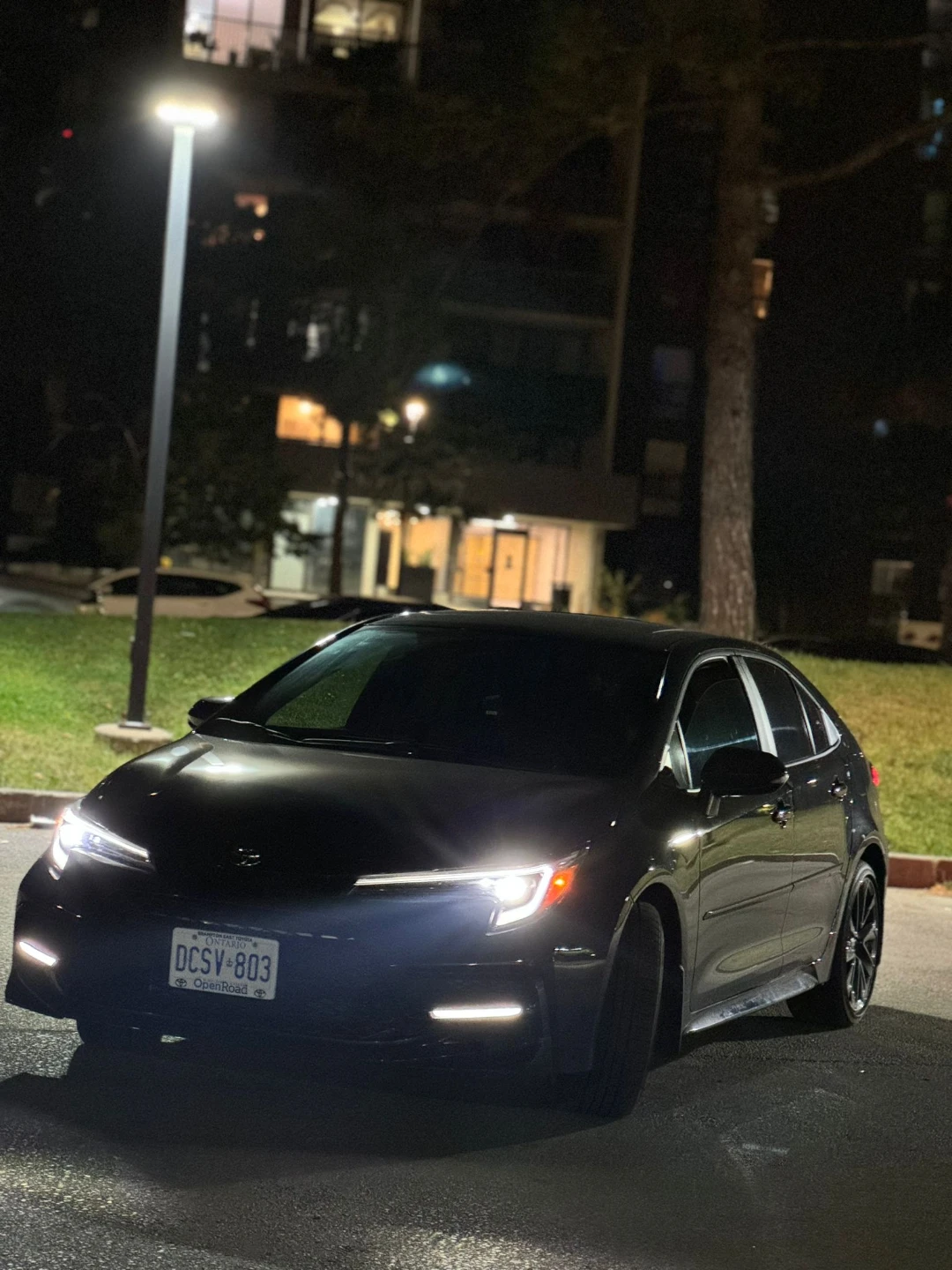 Grey Toyota Corolla SE