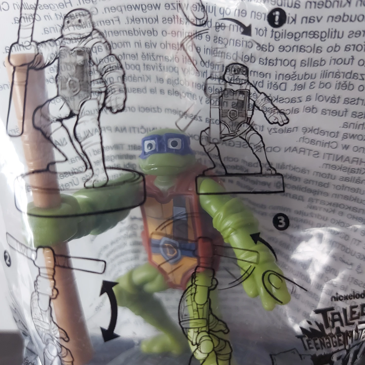Teenage Mutant Ninja Turtles Figure - Burger King Kids Meal Toy - photo 2