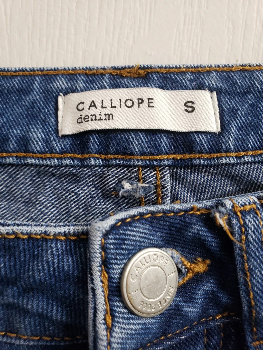 Calliope Denim Wide Leg Jeans - Size S.Waist 28" - photo 3