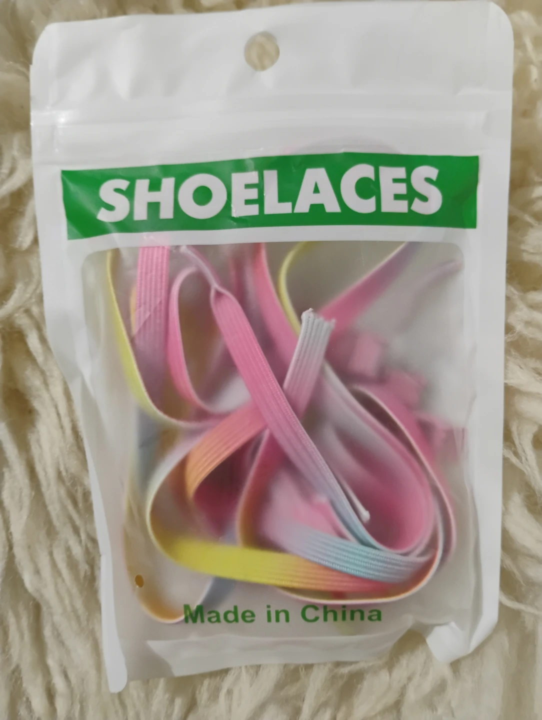Rainbow Tie-Dye Shoelaces - photo 3