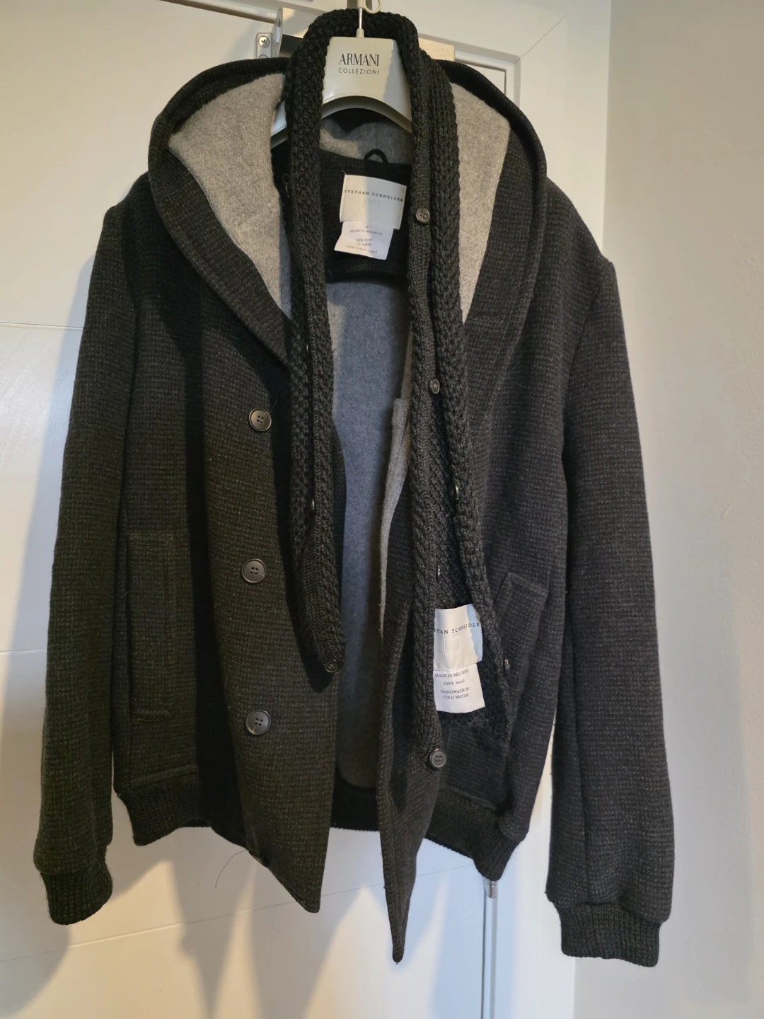 Very Rare Stephan Schneider Hooded Short Coat