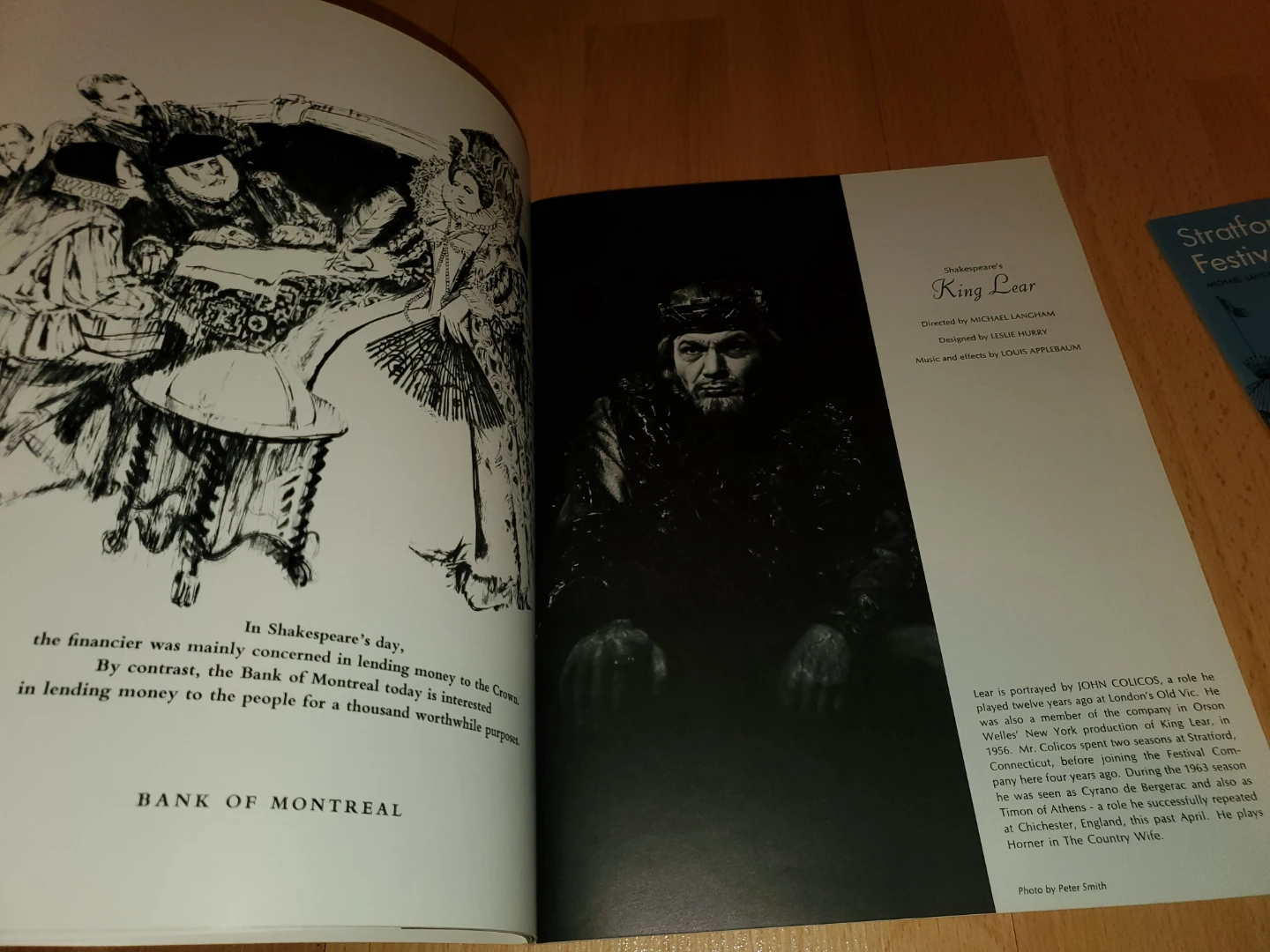 Vintage Stratford Festival Canada 1964 Program & Schedule - photo 2