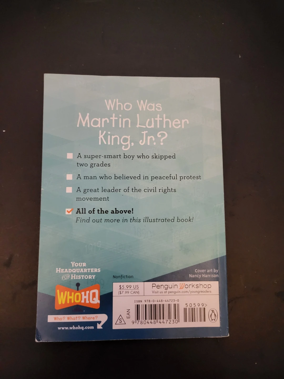 Who Was Martin Luther King, Jr.? Childrens Nonfiction Book - photo 2