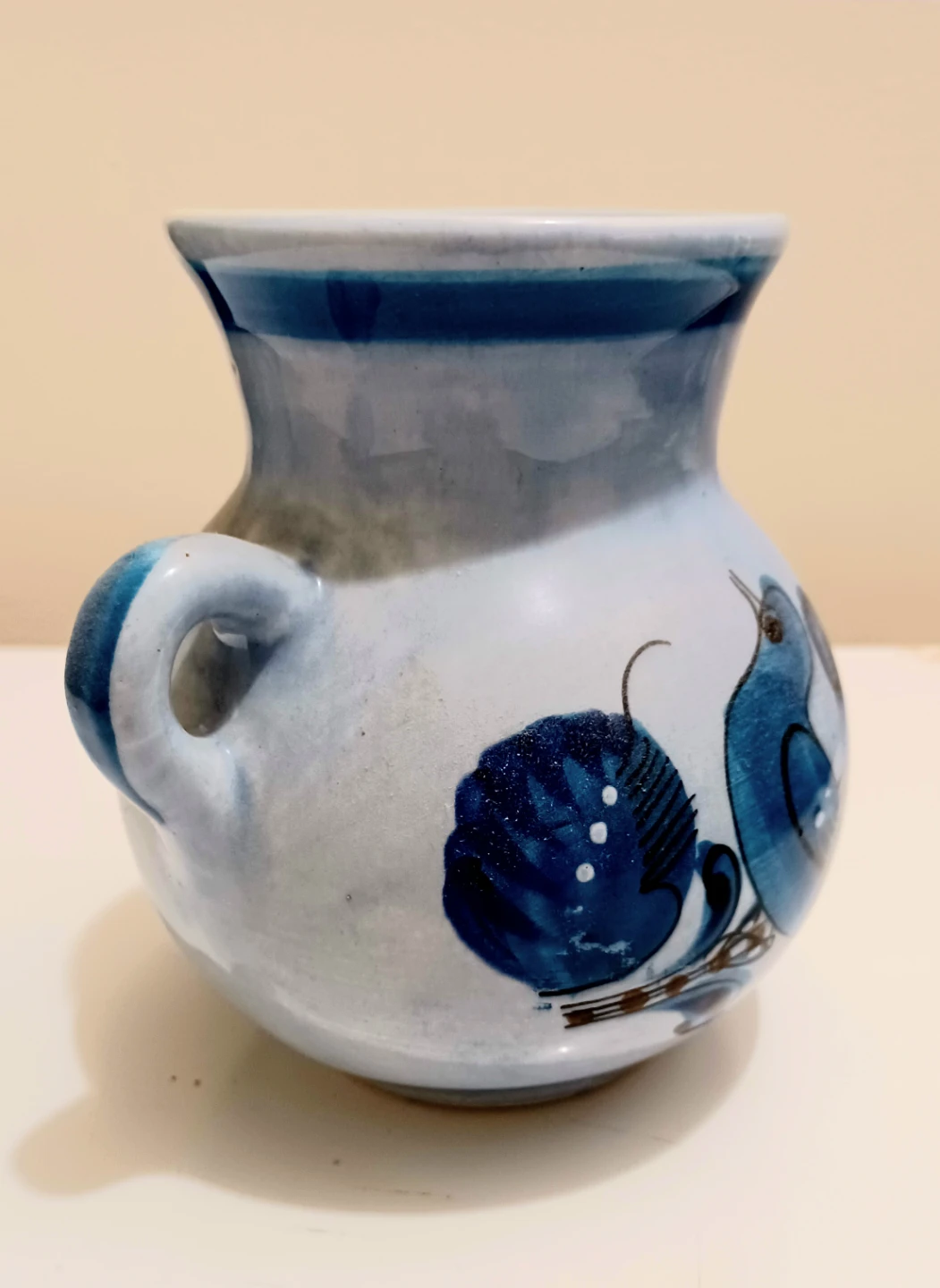 Vtg Tonalá Mexico Pottery Vase - photo 2