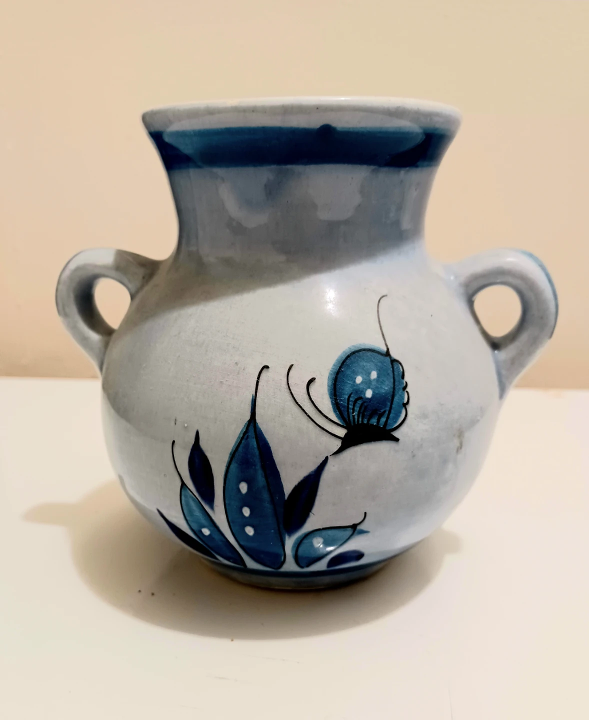 Vtg Tonalá Mexico Pottery Vase - photo 3