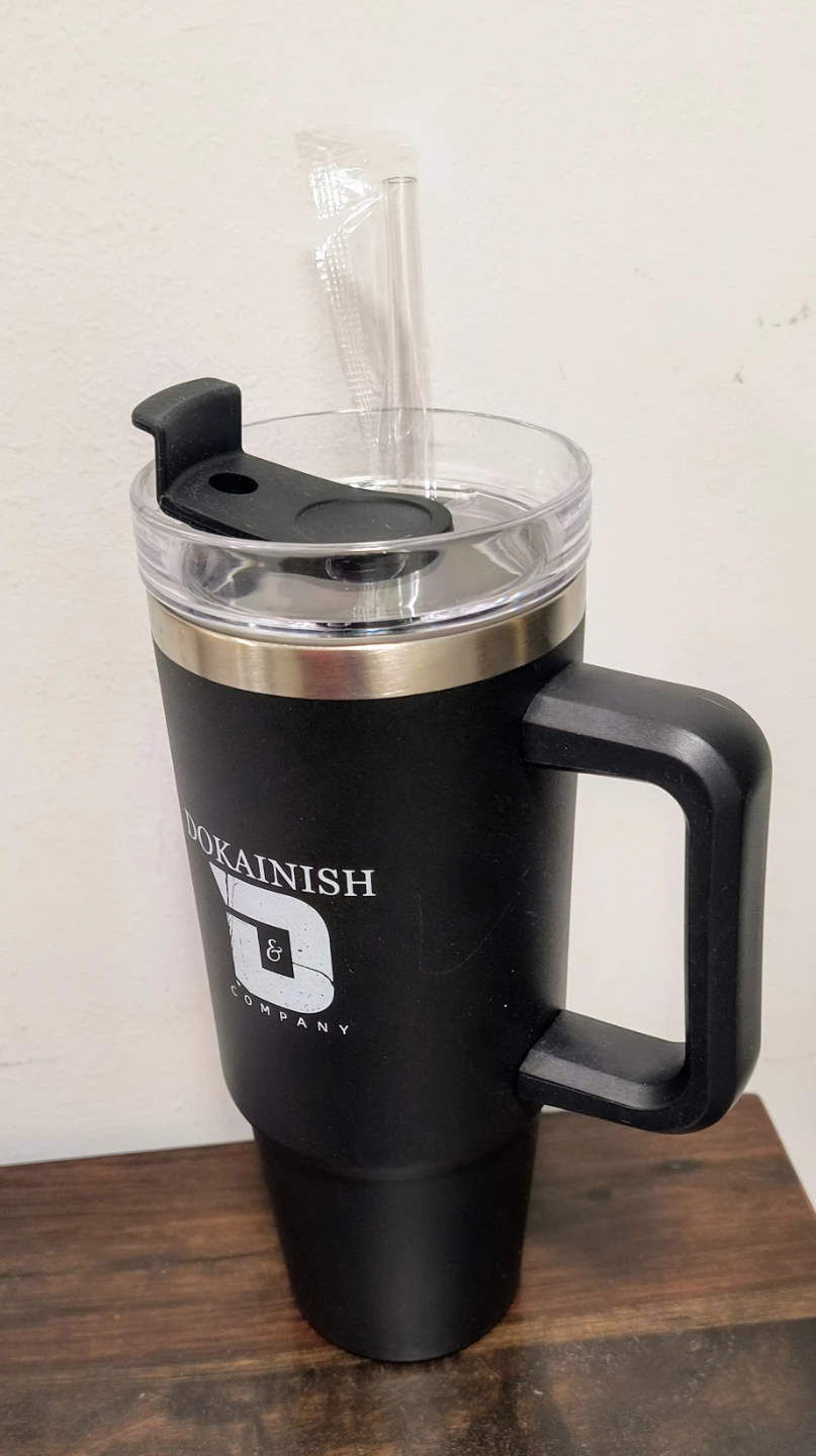 Dokainish & Company Tumbler with Handle (900ml) - photo 4