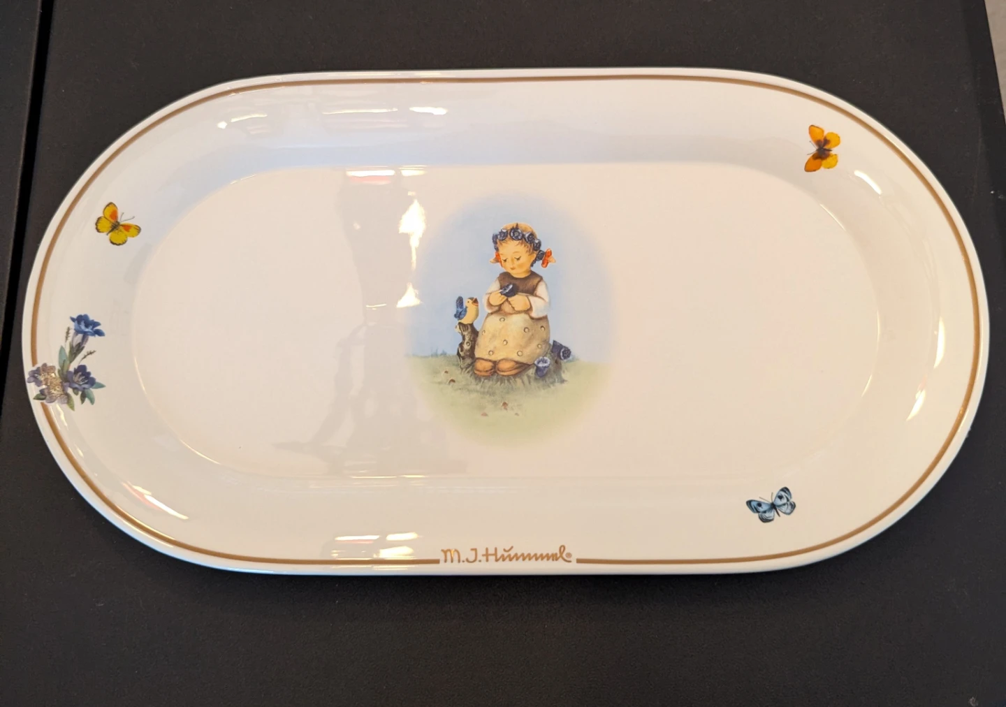 M.J. Hummel Oval Serving Platter