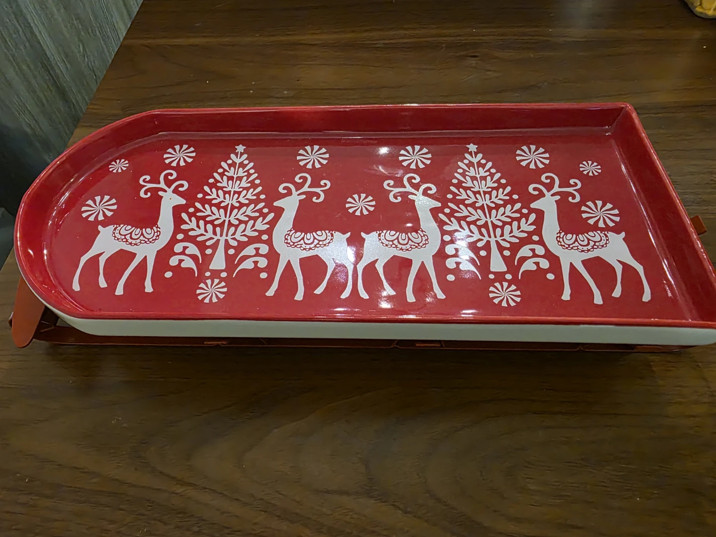 Christmas Sleigh Serving Tray