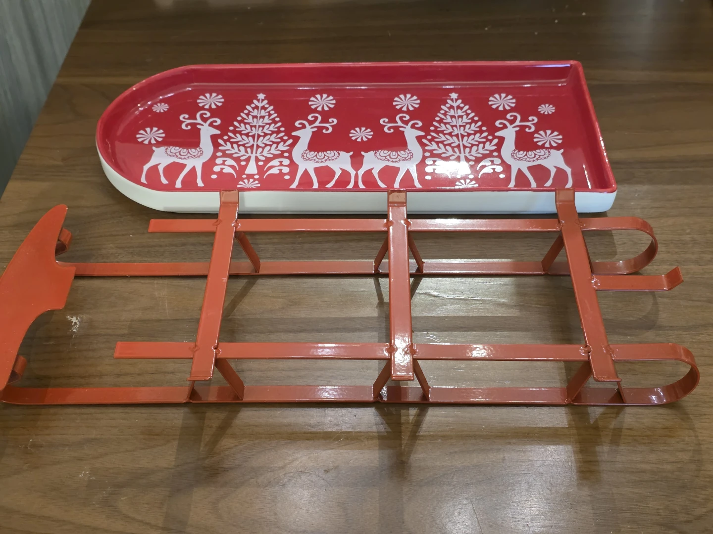 Christmas Sleigh Serving Tray - photo 3