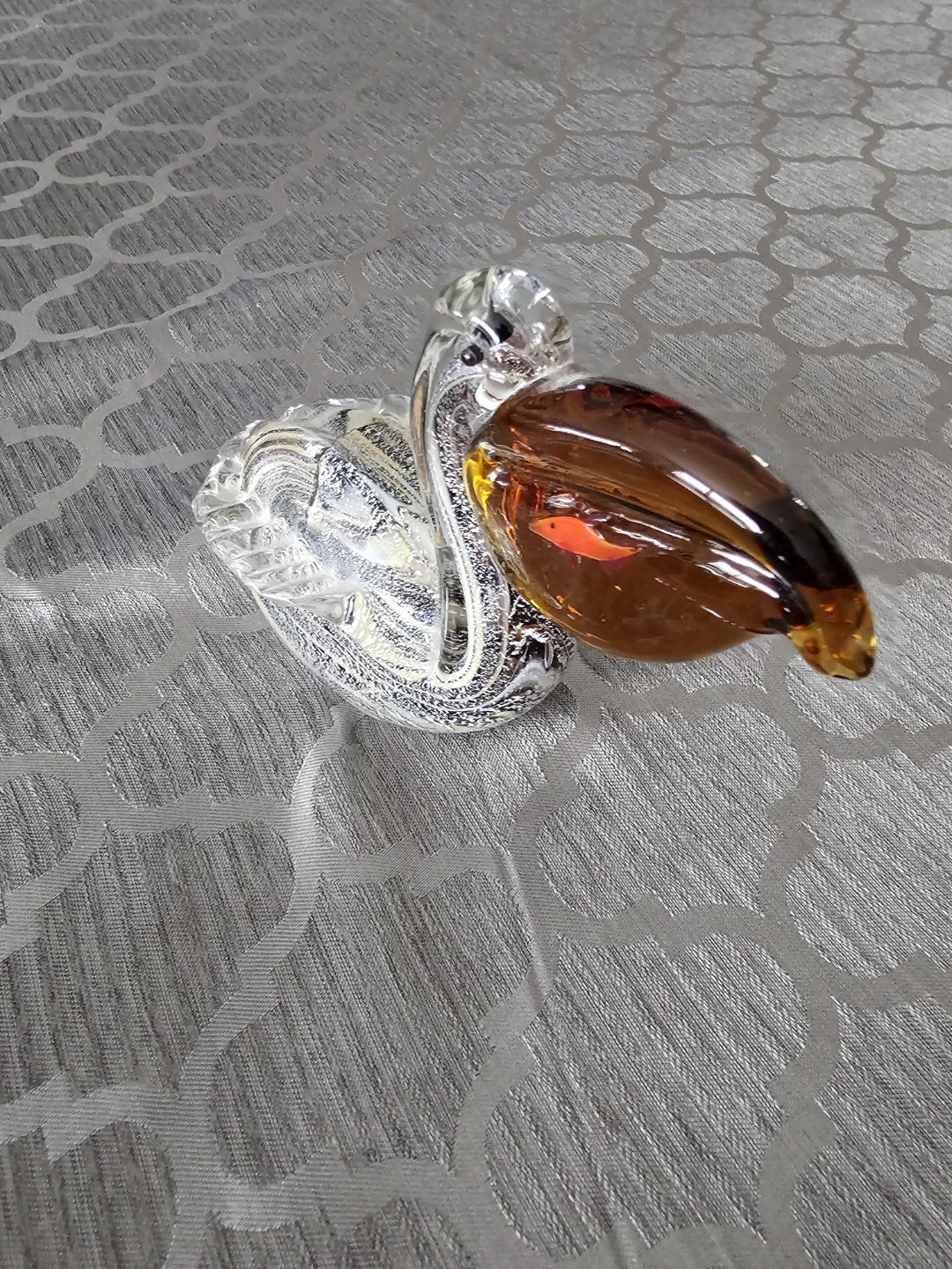 Glass Pelican Figurine - photo 2