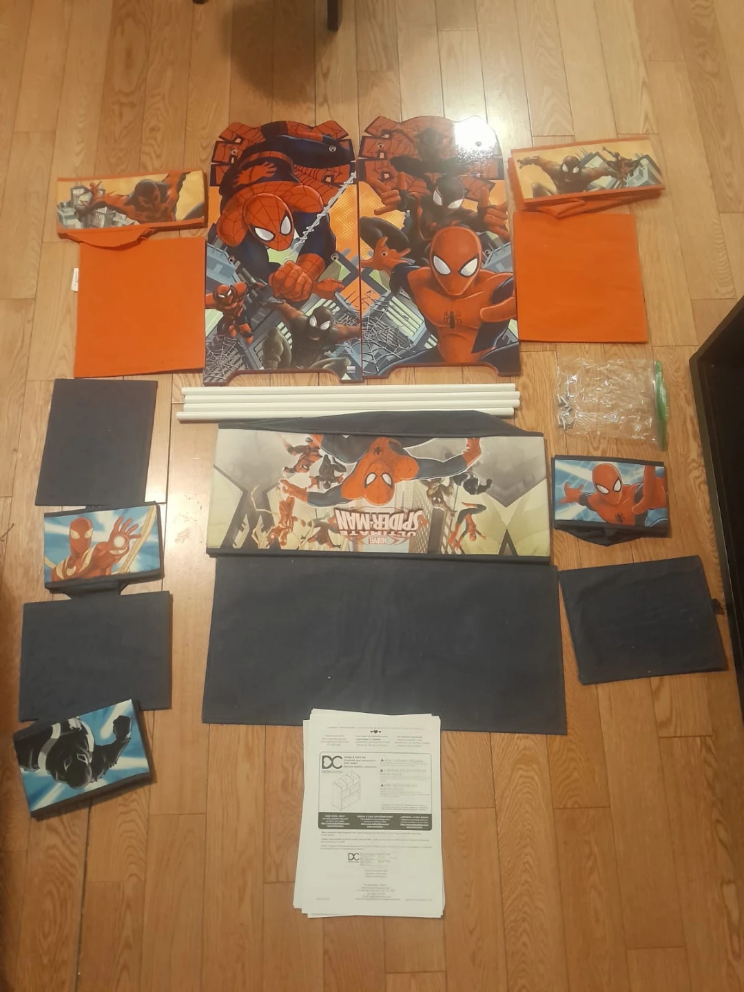 Spider-Man Toy Storage Organizer Shelf - photo 2