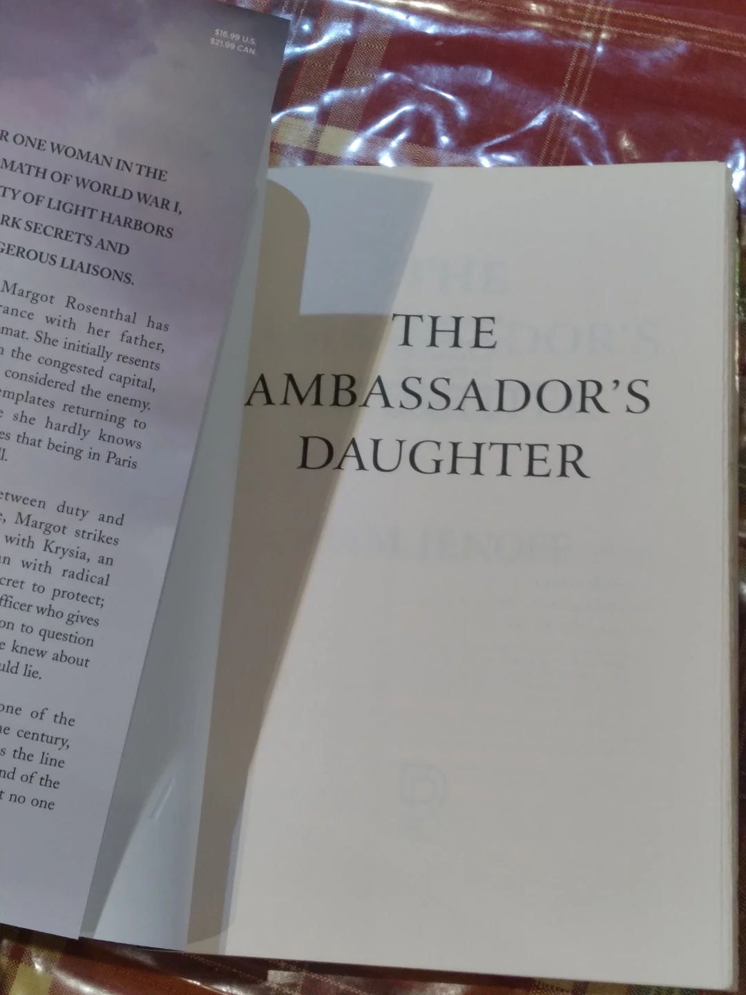The Ambassador's Daughter by Pam Jenoff - photo 2