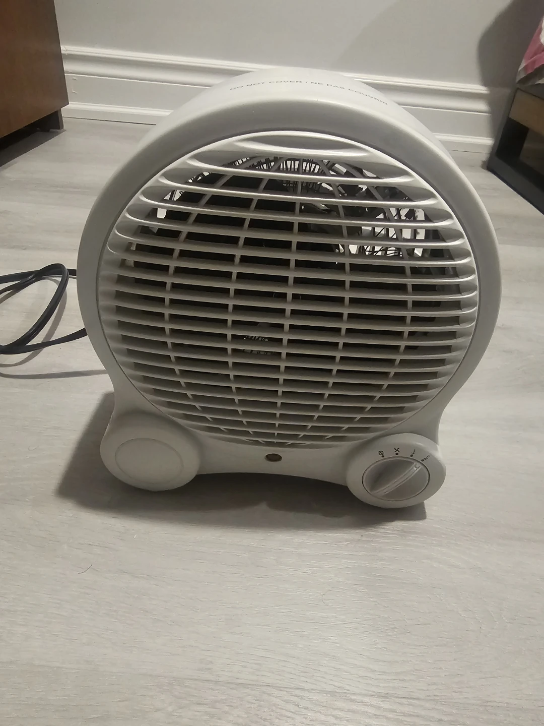 White Portable Electric Heater