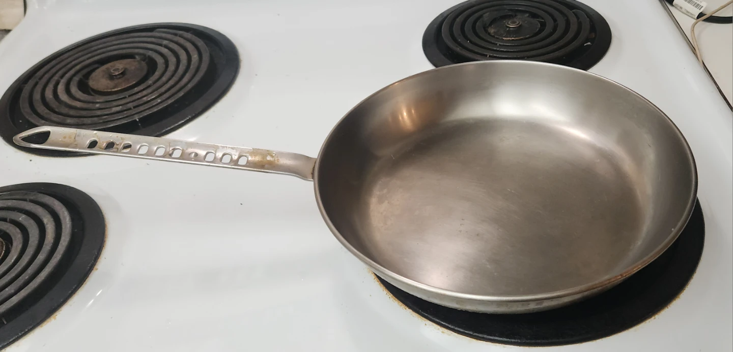 Stainless Steel Frying Pan