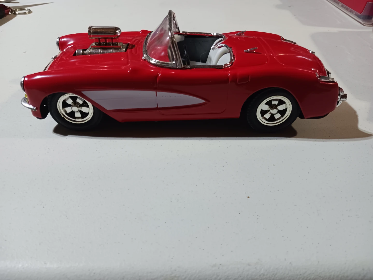 Red Convertible Toy Car
