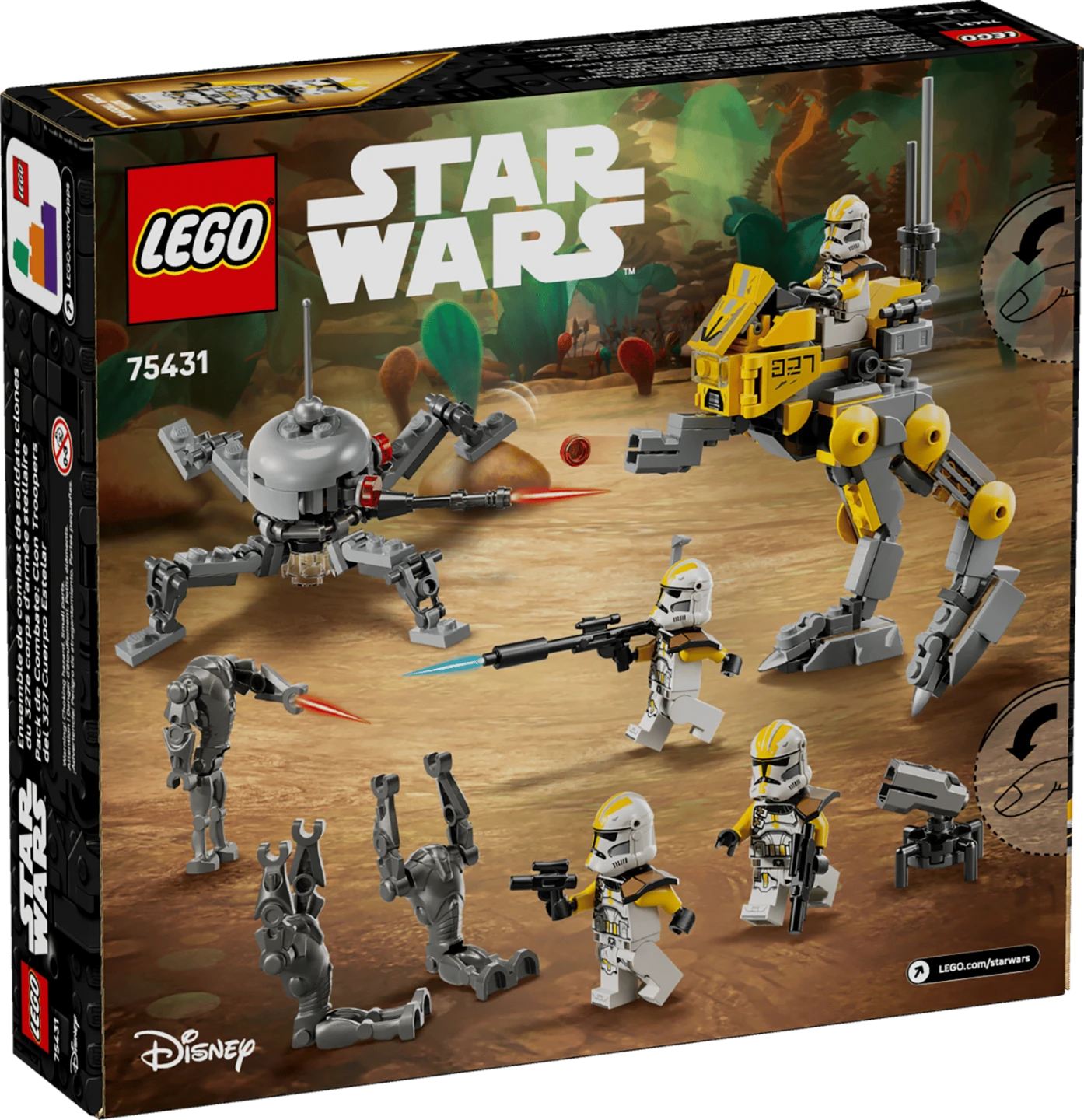 LEGO Star Wars 75431 327th Star Corps Clone Troopers Battle Pack - photo 2