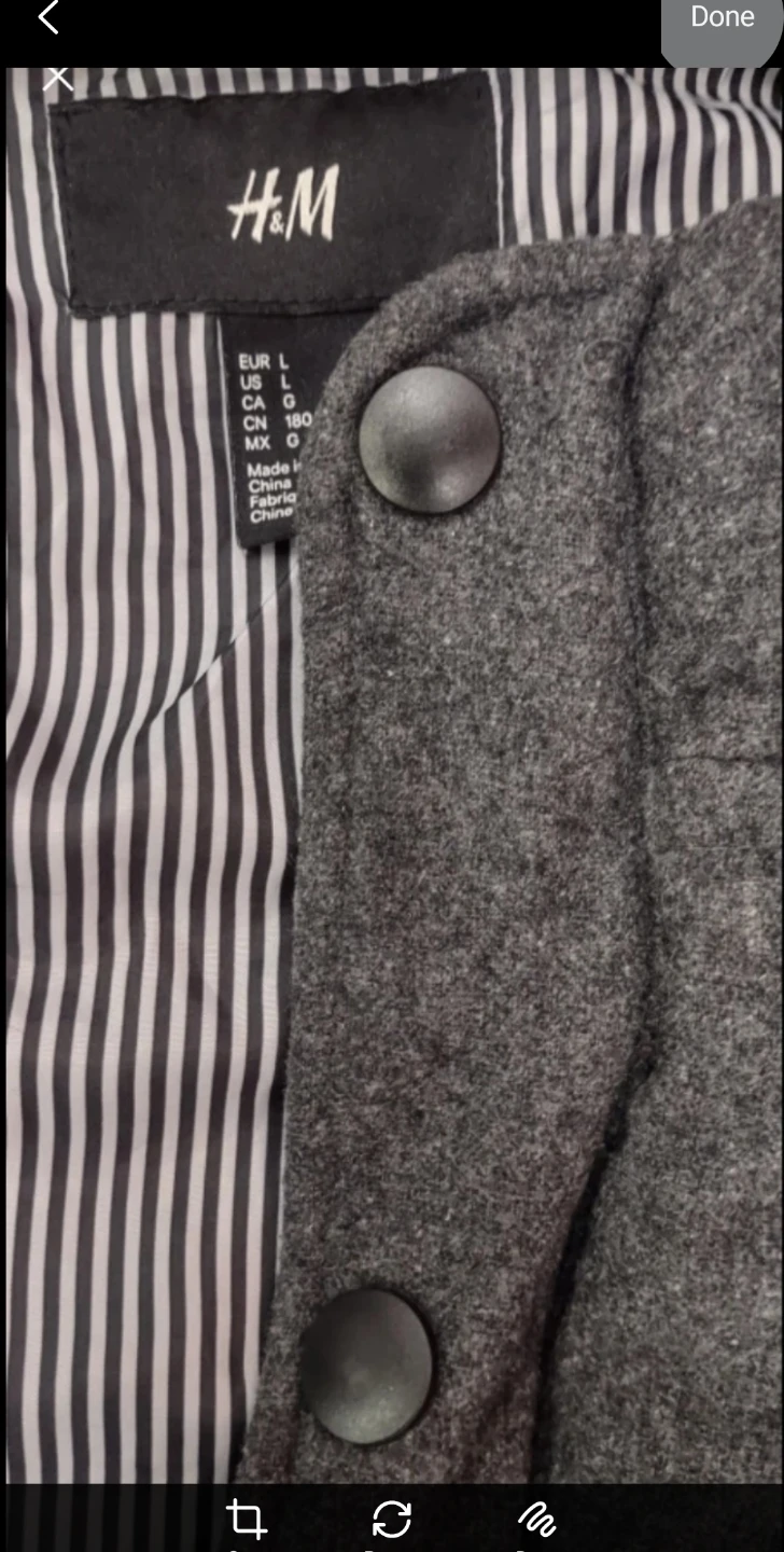H&M Puffer Winter Vest - Grey - photo 4