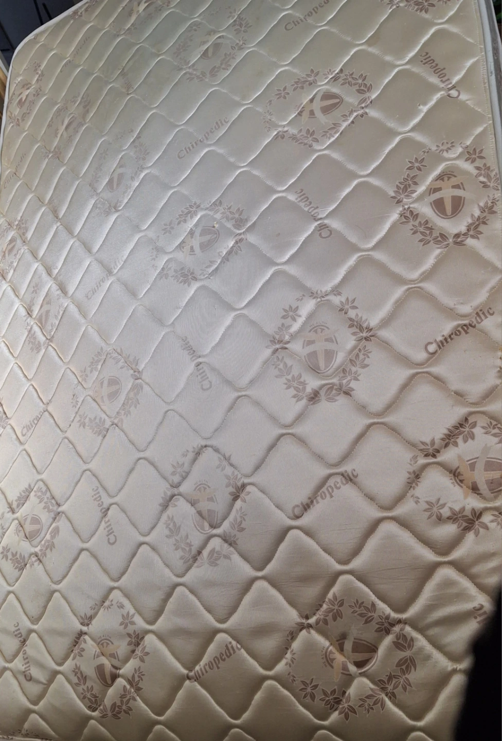 FREE  Double  Mattress *some stains* - photo 2
