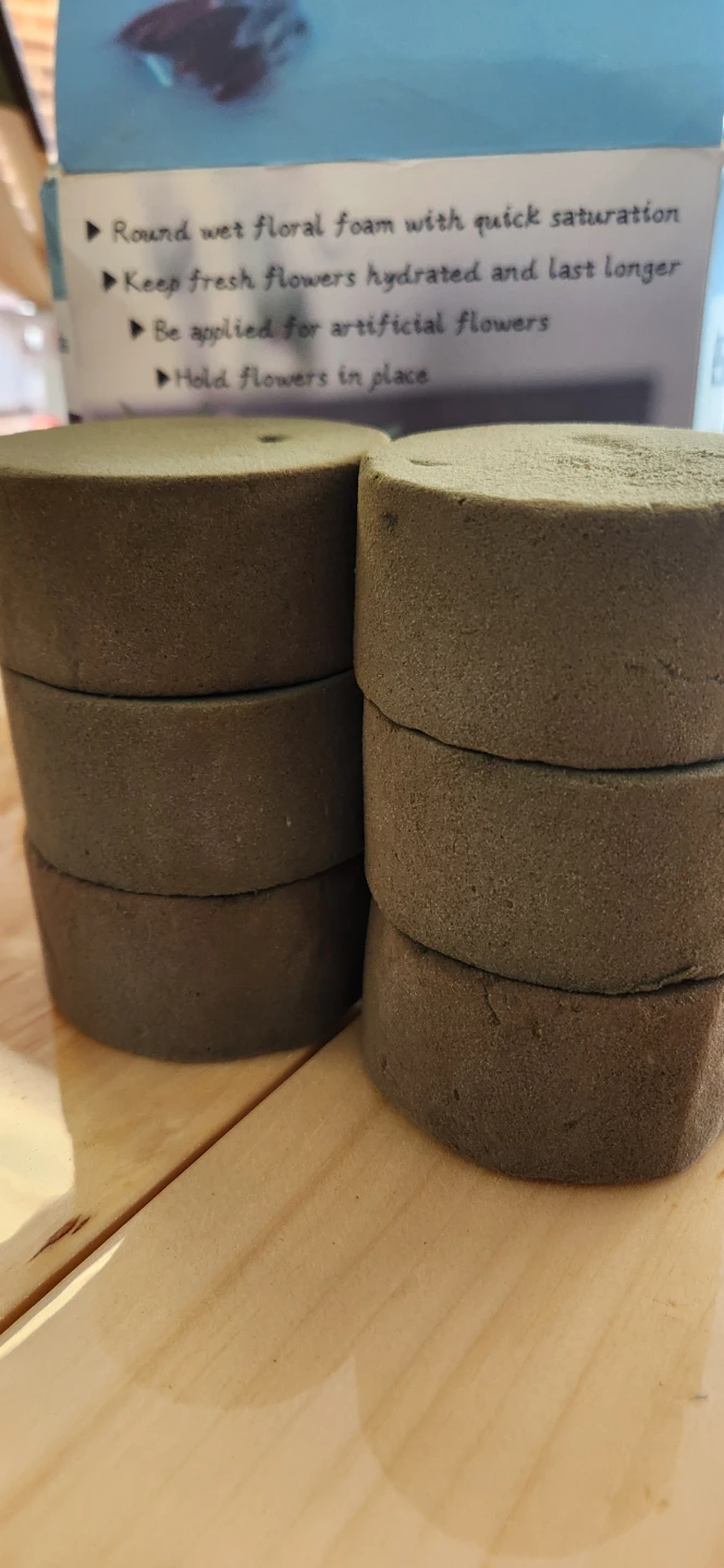 SUPKING Floral Foam Rounds (Set of 6) - photo 2