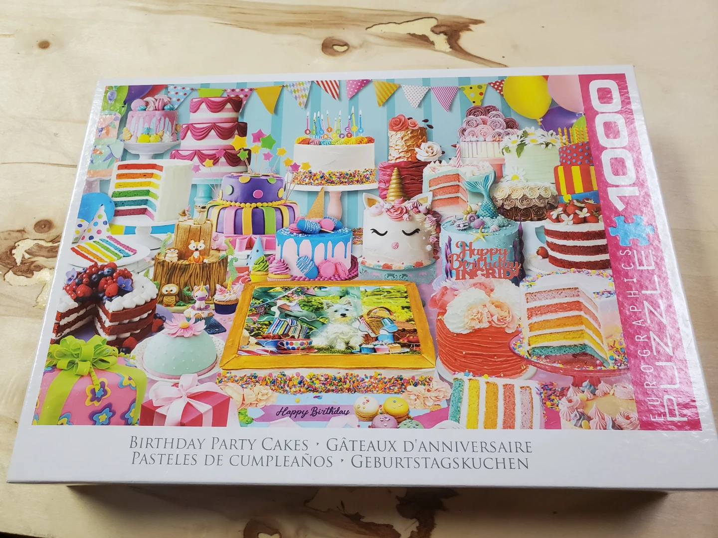 BIRTHDAY PARTY CAKES PUZZLE 🏆