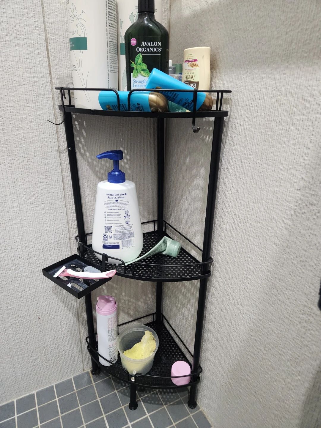 Corner Metal Shower Rack