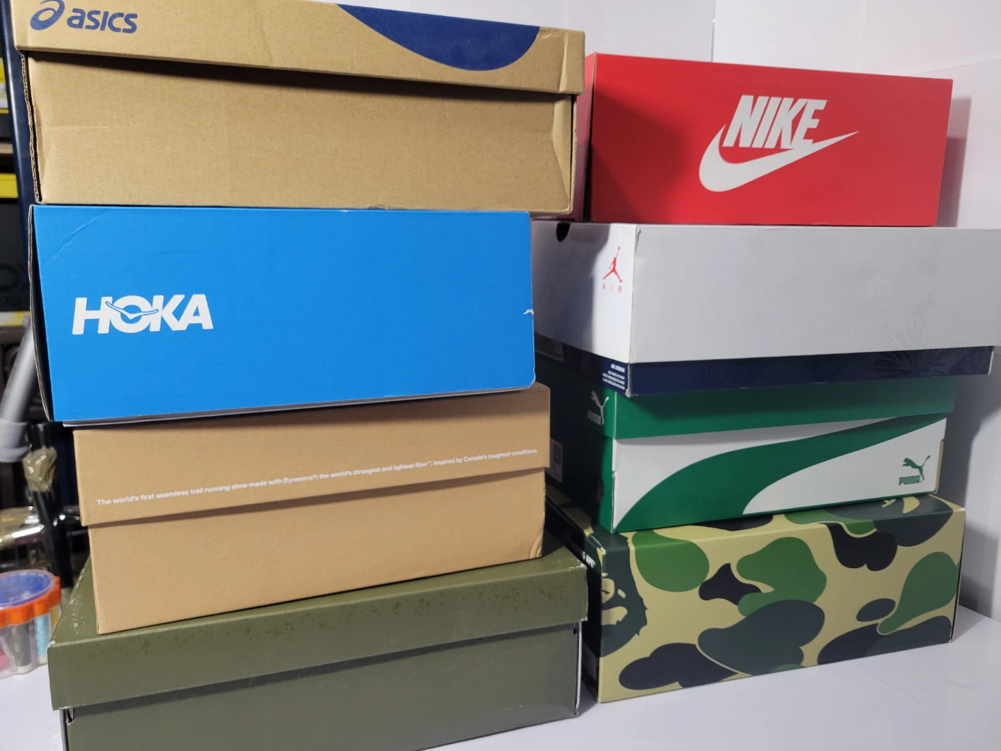 Empty boxes from different brands and sizes - photo 2