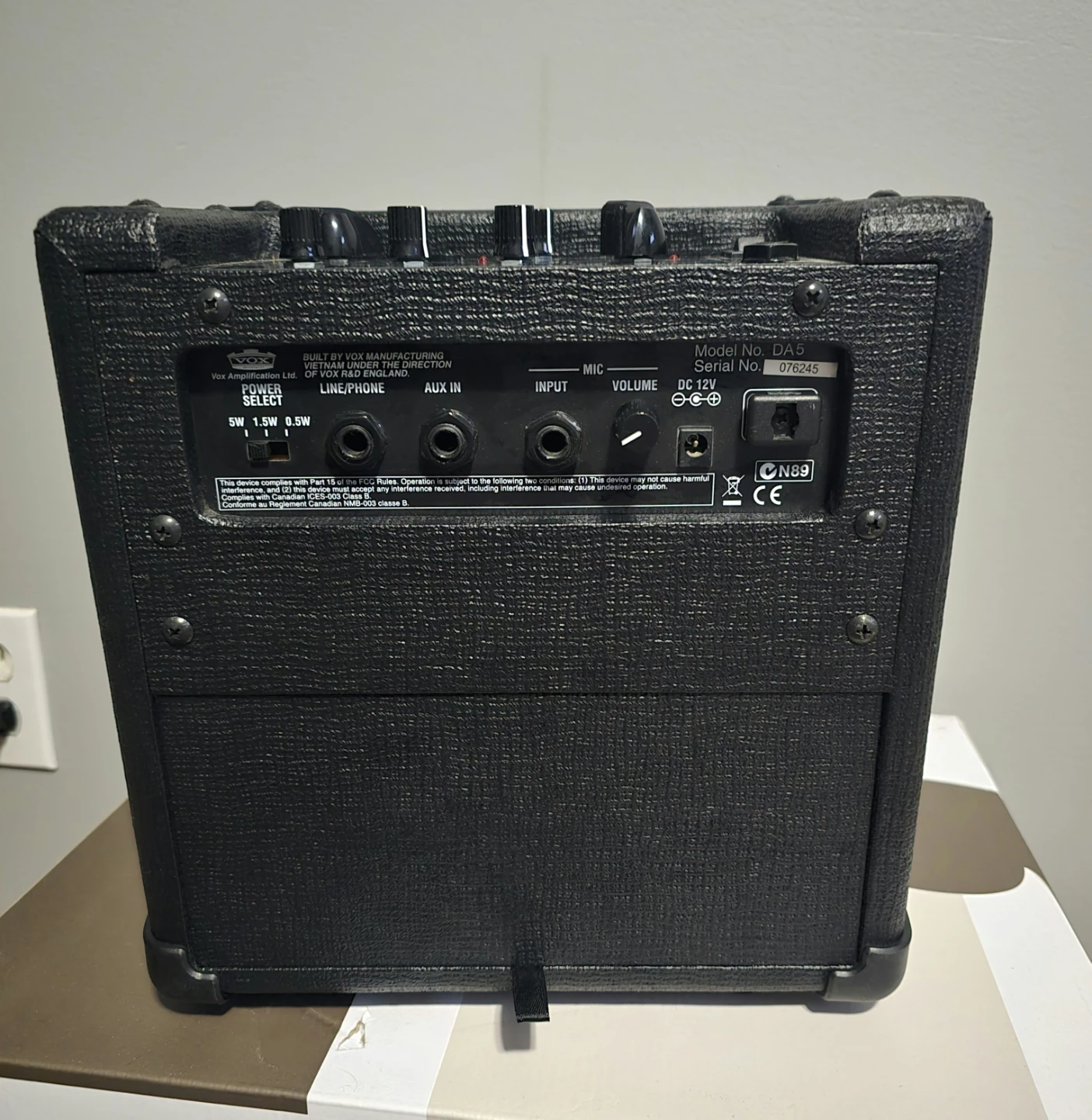 VOX DA5 Guitar Amplifier - photo 2