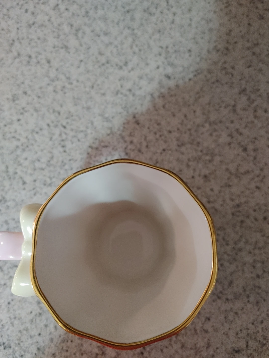 Pink Floral Teacup, Saucer, and Spoon Set - photo 5