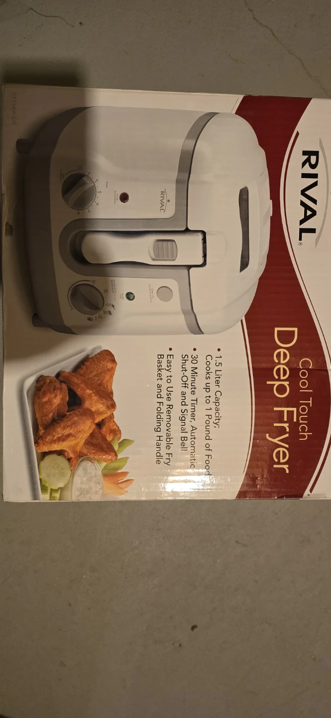 Rival Cool Touch Deep Fryer
