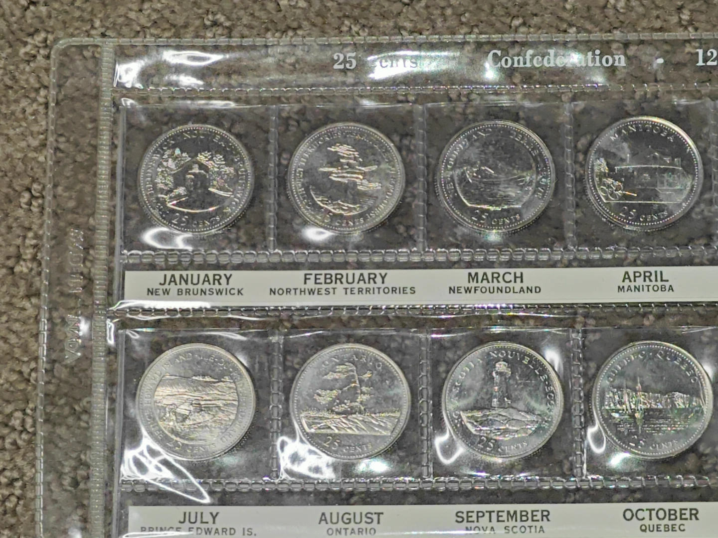 1992 Canada Confederation 125th Anniversary Collection Coin Set - photo 2